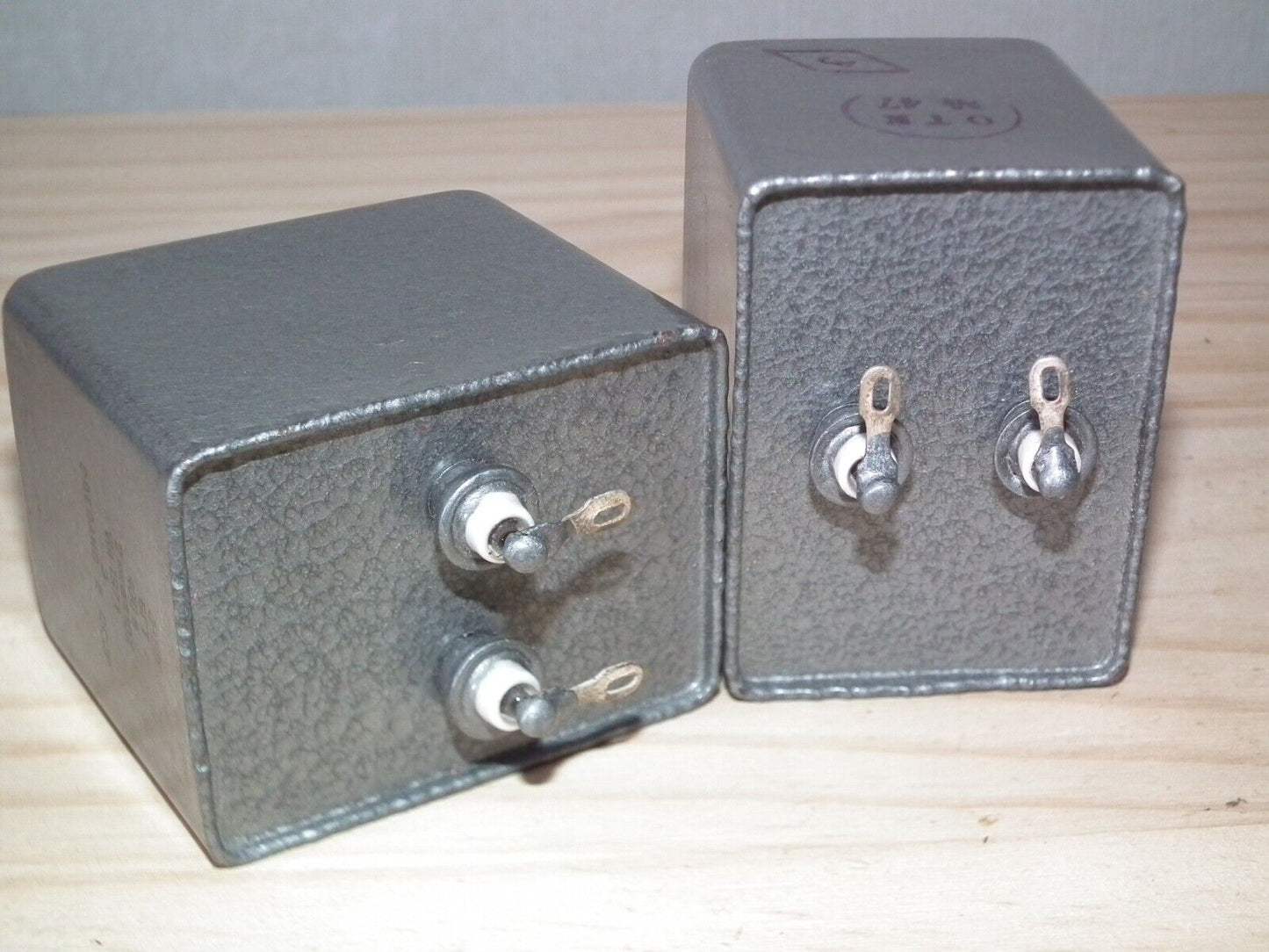 NOS PIO Capacitor 2mfd 400V 2u Paper in Oil BGT Soviet made in 70s