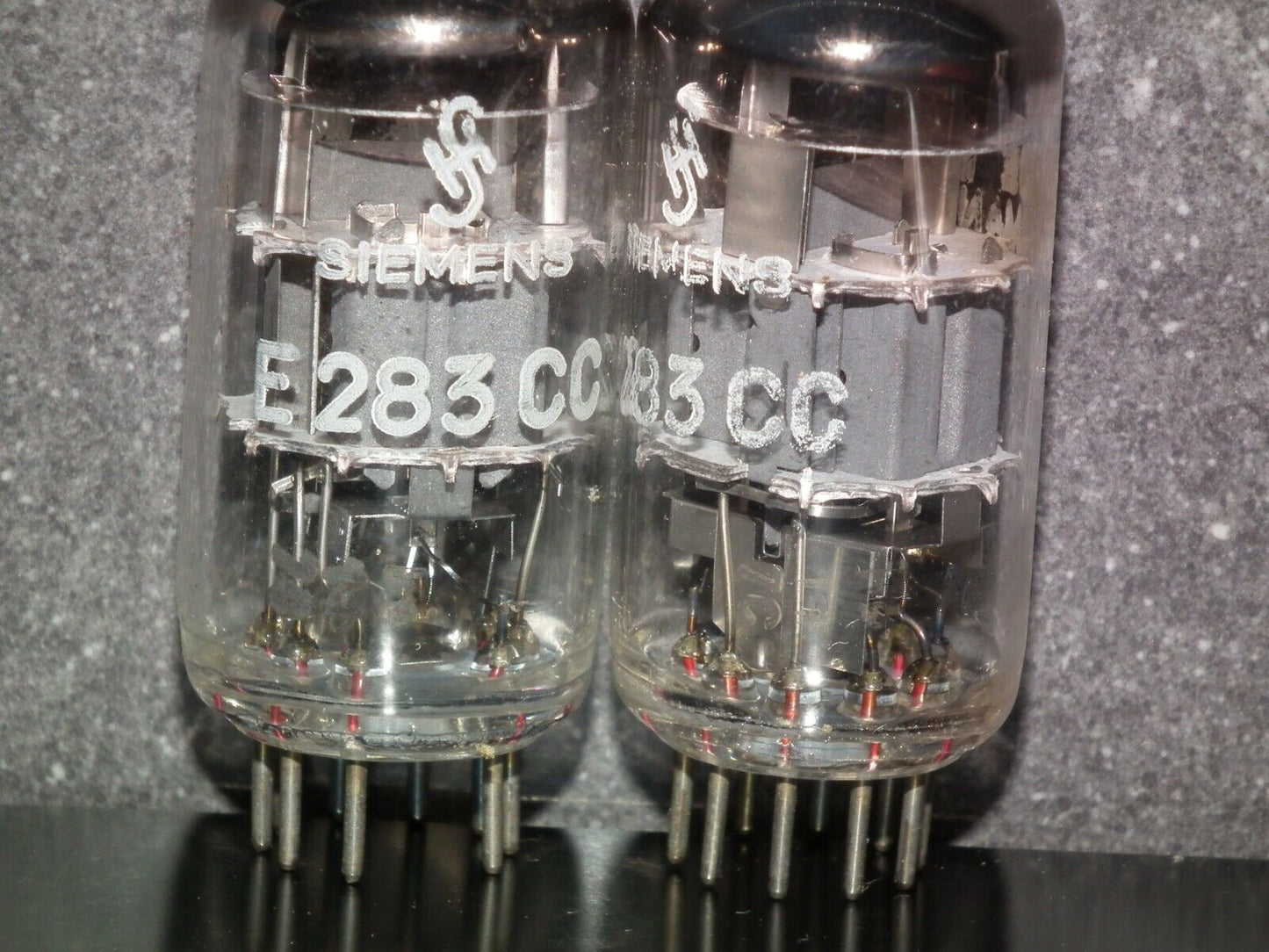 E283CC Siemens Platinum Matched Pair Pullouts NOS tested, balanced, low noise