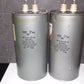 Two vintage ITT PIO capacitors 32 uF / 3.75KV 32mfd / 3.75KV W. Germany 1971
