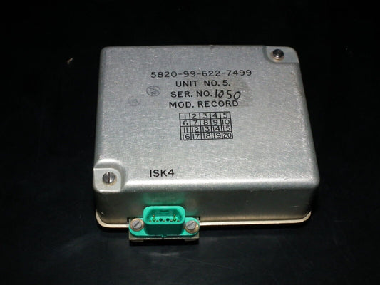 NOS CLANSMAN HAM RADIO PRC320 POWER SUPPLY MODULE UNIT NO.5  5820-99-622-7499