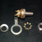 2N5070 SILICON NPN VHF POWER TRANSISTOR NOS With mounting parts