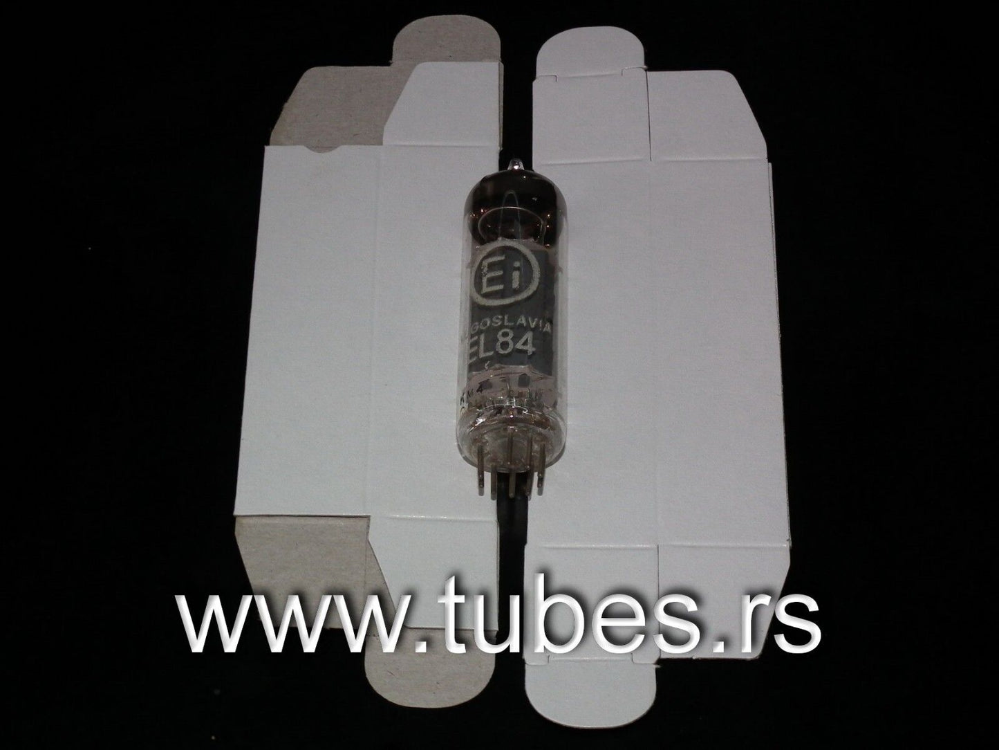 50 pcs White Tube Boxes for Audio tubes ECC81 ECC83 E88CC EL84 ECC803S Röhren
