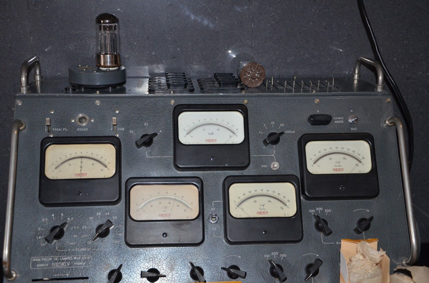 Matched pair HP RCA 6080 double triode ( 6AS7 5998) True triple mica type