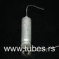 Two vintage ICAR electrolytic capacitors 200uF 10V NOS Made in Italy in 1971