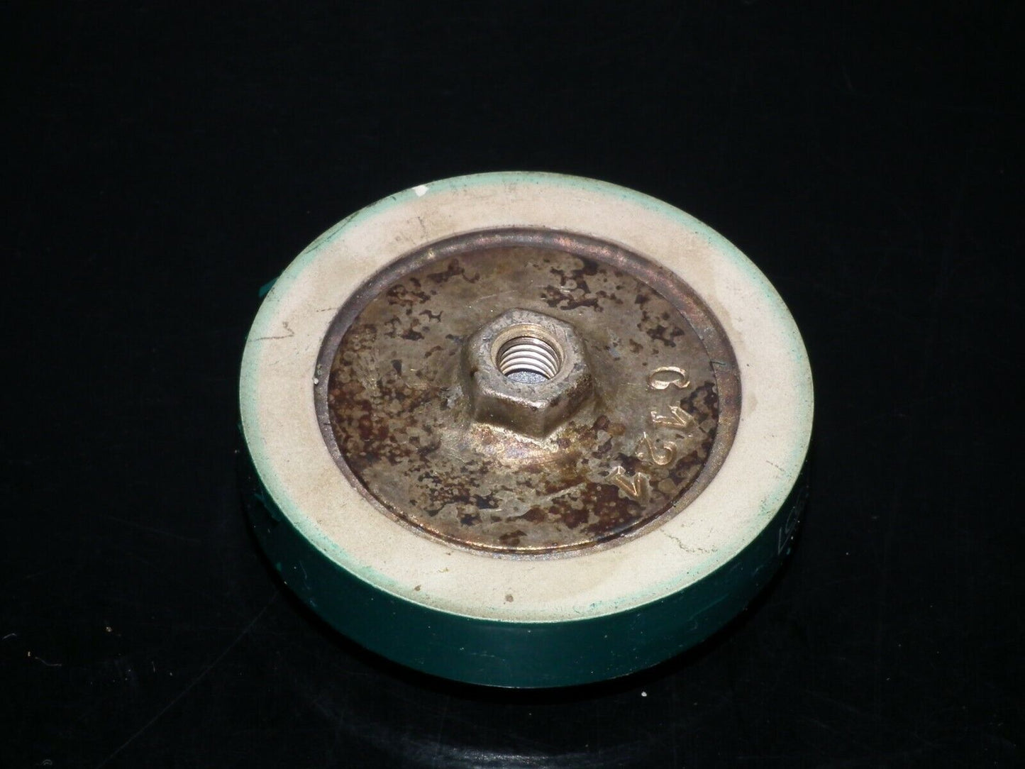 LCC France 50pF 10KV doorknob capacitor for professional broadcast Used Tested