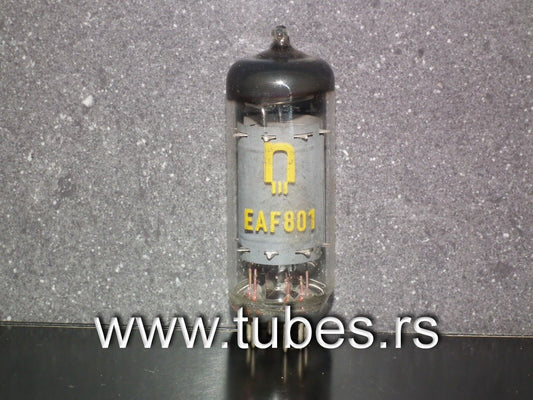 EAF801 RFT RWN Germany NOS tested European tube radio receiver duo diode pentode