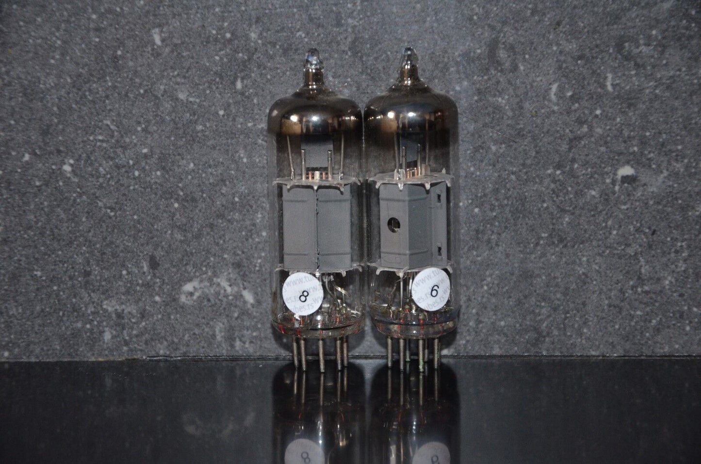 EL95 6DL5 EI Yugoslavia platinum matched pair NOS  D1 code Philips construction