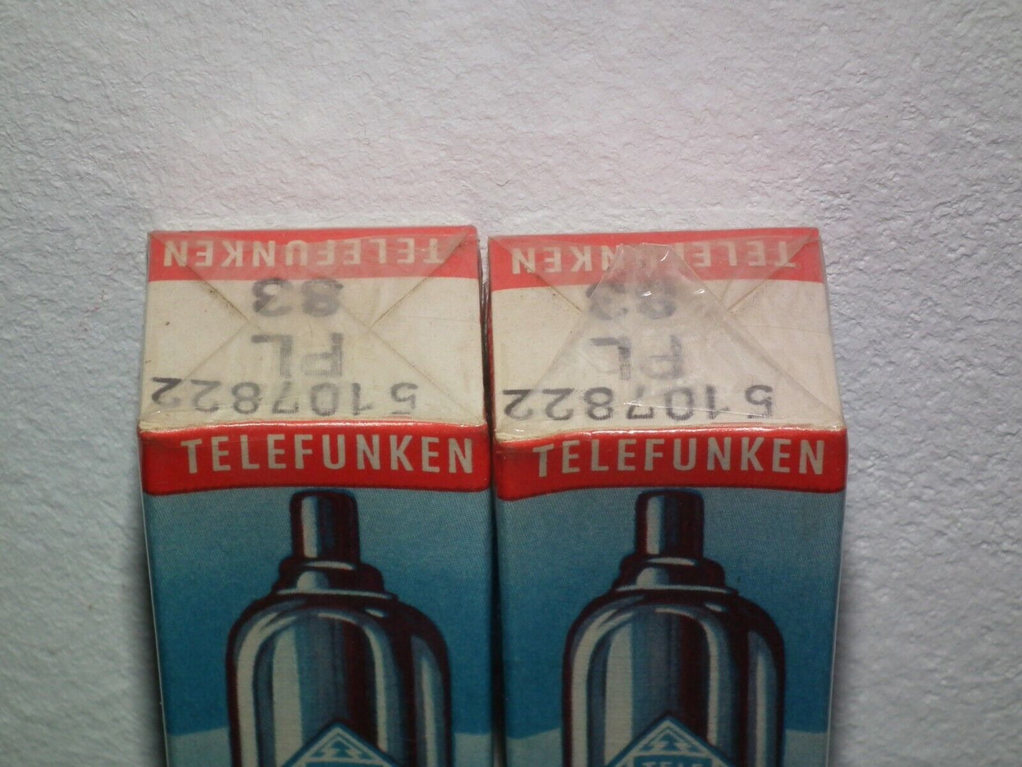Pair PL83 Telefunken NOS NIB Sealed Never Opened boxes (2 tubes)