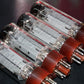EL34 6CA7 Svetlana Winged C Platinum Matched Quad Tested NOS 95%