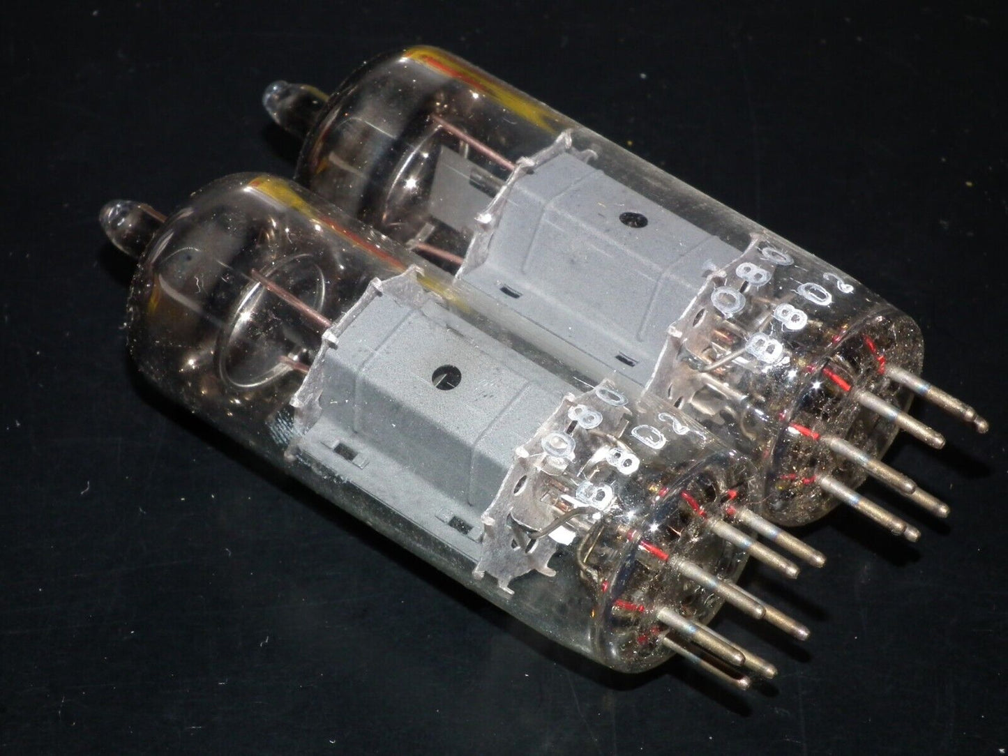 PL95 Mullard Blackburn rebranded Valvo matched pair NOS NIB The same codes