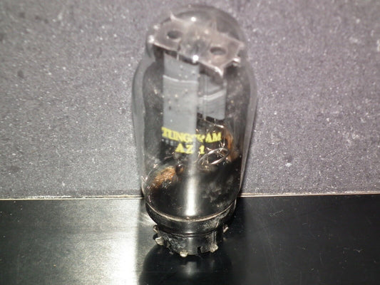 AZ1 Tungsram, USED tested 75%, some glas particles in the base, strong base