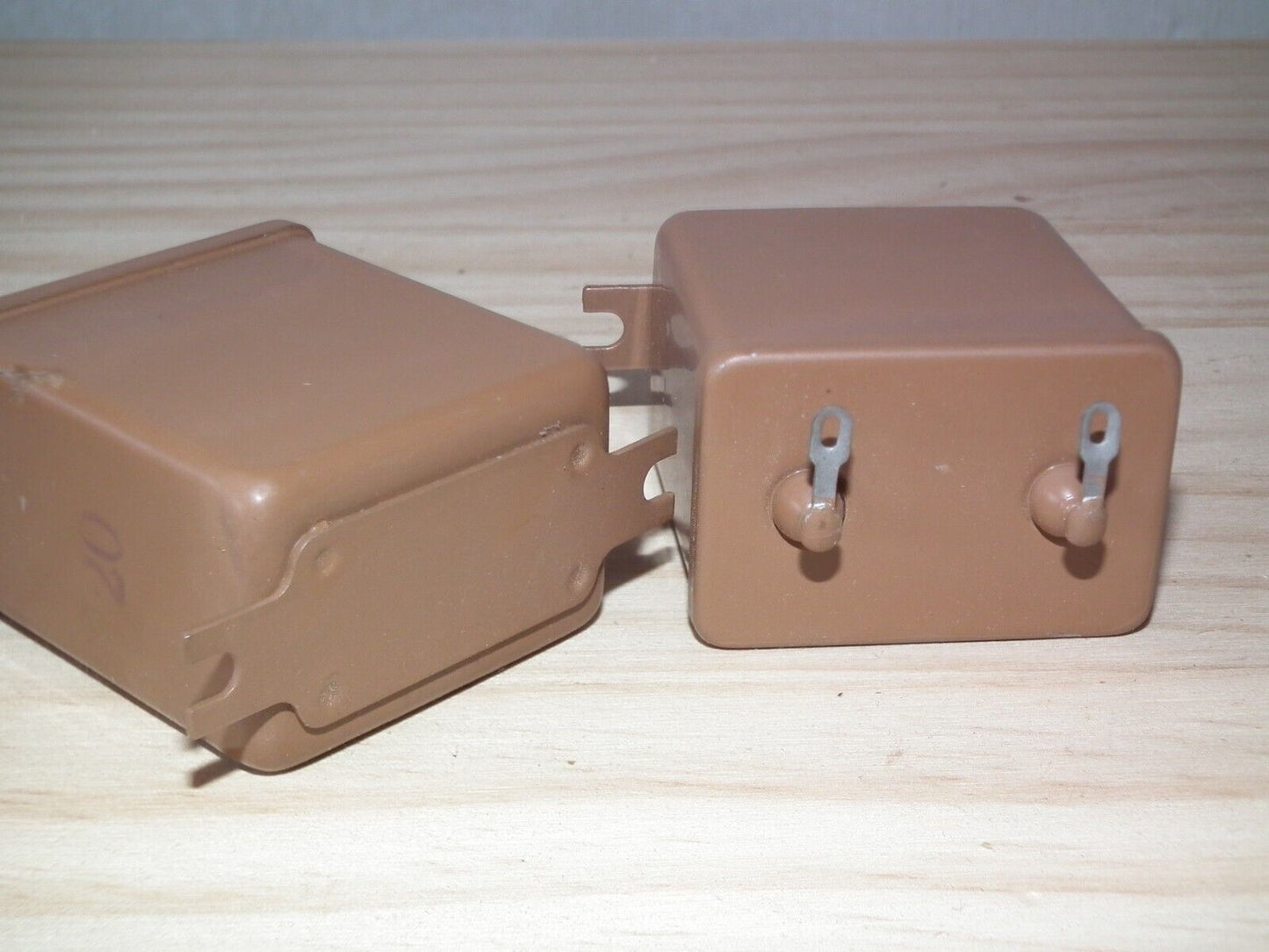 NOS PIO Capacitor 10mfd 200V 10u Paper in Oil MBGP-2 Soviet made in 70s