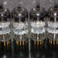 E88CC 6922 Siemens & Halske NOS Platinum Matched QUAD 4pcs Low Noise, Munich 70s