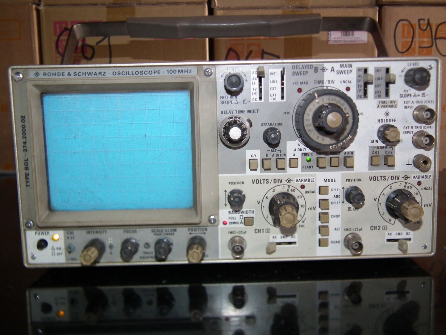 Rohde & Schwarz Oscilloscope TYPE BOL.374.2000.02 100 MHz