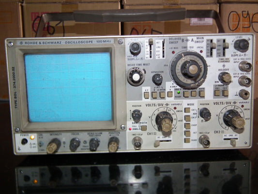 Rohde & Schwarz Oscilloscope TYPE BOL.374.2000.02 100 MHz