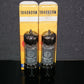 EL34 6CA7 EI Yugoslavia NOS NIB Platinum Matched pair STAPLED PLATES OO getter