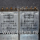 Two vintage Siemens PIO capacitors 2x2 uF 160V Klangfilm Made in West Germany
