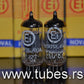 Matched Pair ECC82 12AU7 EI Yugoslavia Telefunken Long Smooth Plates 17mm NIB