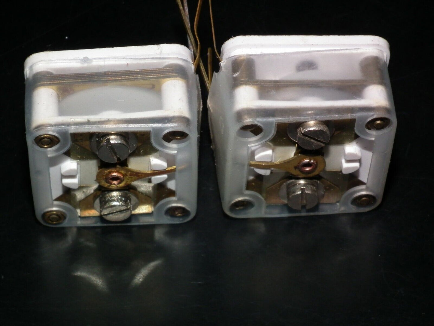 One variable film capacitor DUCATI 2 x (20pF - 150pF) NOS Vintage Item from 60s