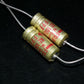 Two vintage electrolytic capacitors FRAKO 100uF 6V NOS Made in West Germany 70s