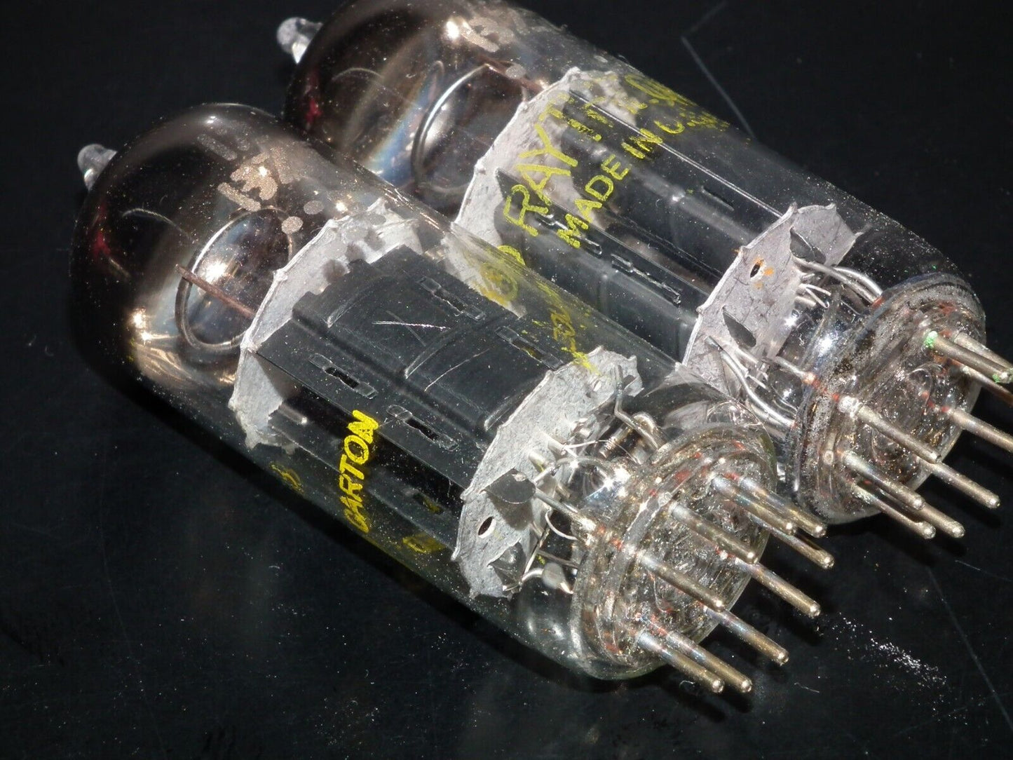 12BZ7 Rahtheon Double Triode Matched Pair