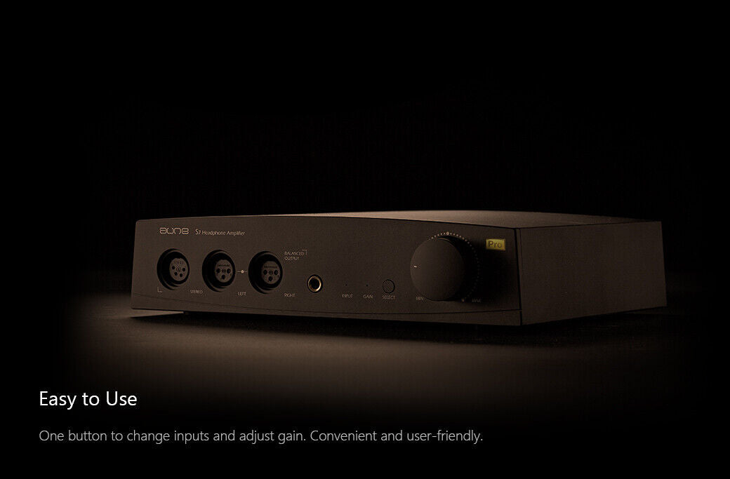 Aune S7 Headphone Amplifier HIFI Audio Earphone AMP Balanced