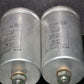 Two vintage Rifa PIO capacitors 32u 200V Made in Sweden 1970 32mfd 200V
