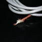 NOS Hi Quality 2-conductor Shielded Guitar Cable 9ft / 2.7m Heiru W. Germany 70s