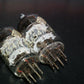 Genuine Telefunken Platinum Matched Pair 5654 EF95 NOS diamond bottom Little Dot