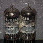 6DJ8 ECC88 Amperex Holland Matched Pair Used Tested 100% Dual Stage Getter