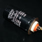 One used vintage Siemens capacitor 100u + 100u 350V Klangfilm tested W Germany
