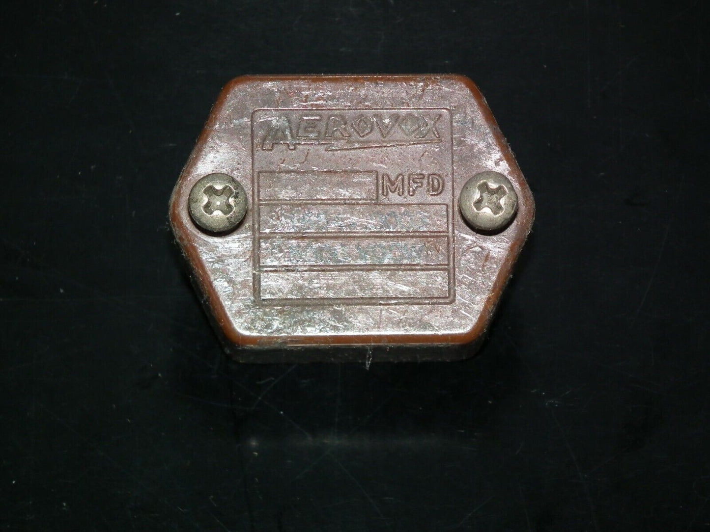 Aerovox vintage MICA Capacitor 300pF 1200V / 2400V Ham radio Tube audio Used