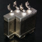 Two vintage Siemens PIO capacitors 0.1 uF / 630V Klangfilm tube audio 1971