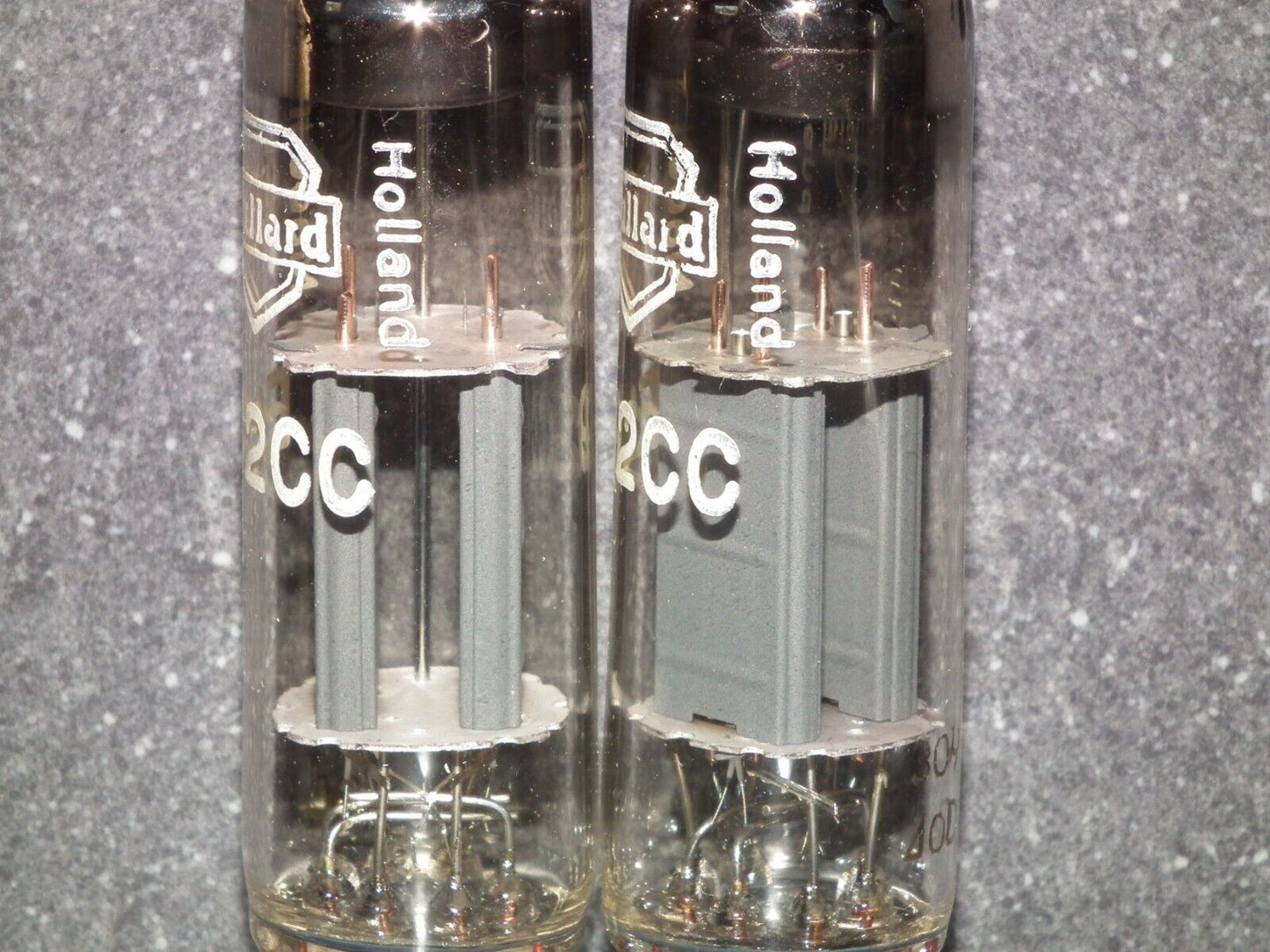 Matched pair E92CC Mullard Made in Heerlen Holland in 1960, Used tested 100%
