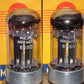 Philips GEC 6080 6AS7 5998 ECC230 Matched pair NOS NIB SQ Square Getter