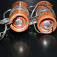Two (2 pcs) Vintage NOS Capacitors Astron 100uF 6V
