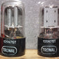 Rare Matched Pair TRONAL 12SN7GTA NOS NIB FLAT DISC GETTER old type stem