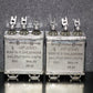 Two vintage Siemens PIO capacitors 2x0.25 uF 300V Klangfilm tube audio 60s NOS