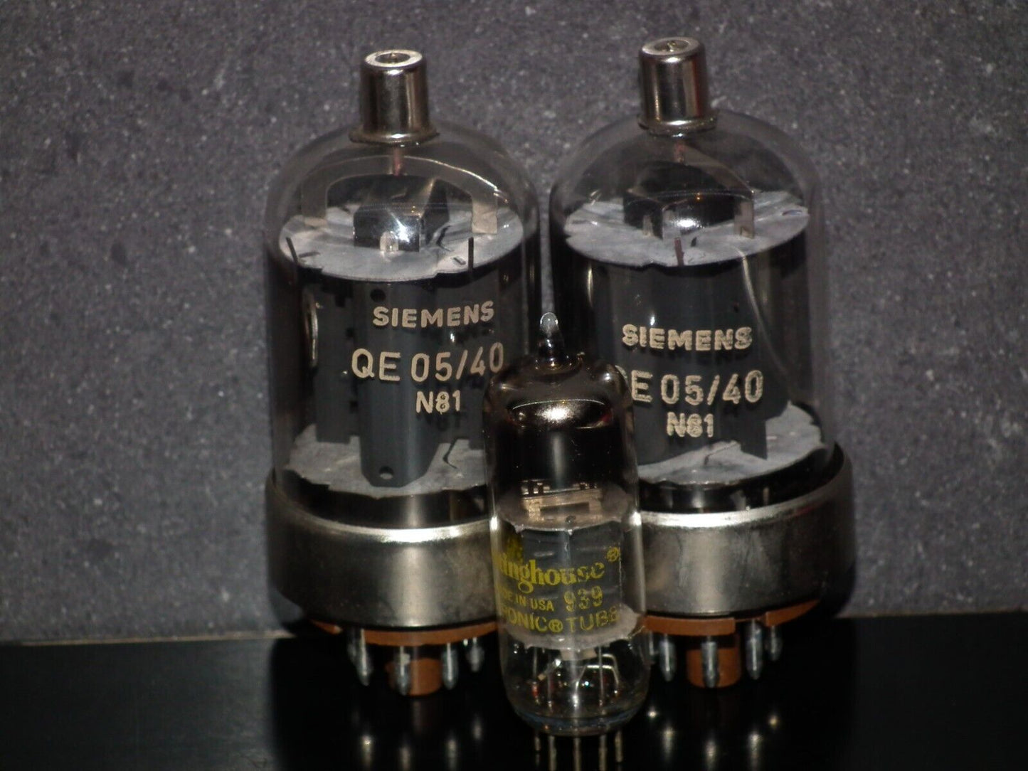 Kenwood Hybrid TS-520 TS-530 TS-820 TS-830 Spare tube set USED  100% 6146B 12BY7