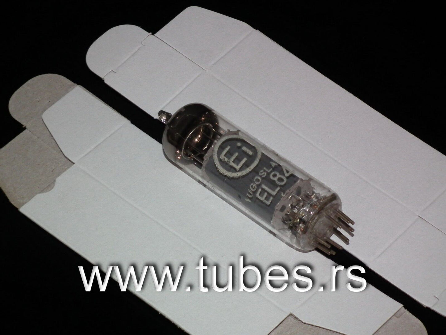 200 pcs White Tube Boxes for Audio tubes ECC81 ECC83 E88CC EL84 ECC803S Röhren