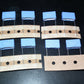 Four (4psc) vintage NOS MKP capacitors 120nF 250V Philips Polypropylene Film 379