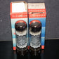 EL34 Telefunken OO Getter Brown Base NOS NIB Platinum Matched Pair Ulm W.Germany