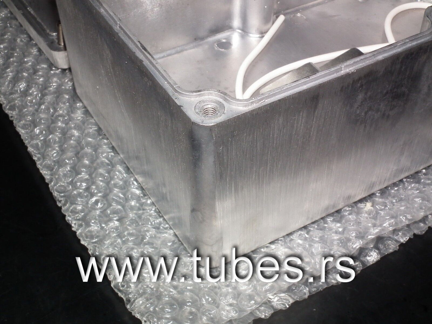Enclosure Case Aluminum Box Raw Finish DIY Audio 188 x 120 x 78.5 mm