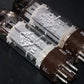 EL34 Telefunken OO Getter Brown Base NOS NIB Platinum Matched Pair Ulm W.Germany
