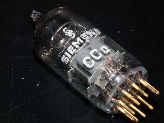 CCa Siemens E88CC ECC88 Dual Stage Getter Used Tested NOS 95% Balanced sections