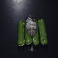 Four (4 pcs) NOS Vintage Ceramic Antenna Insulators for HF SW radio