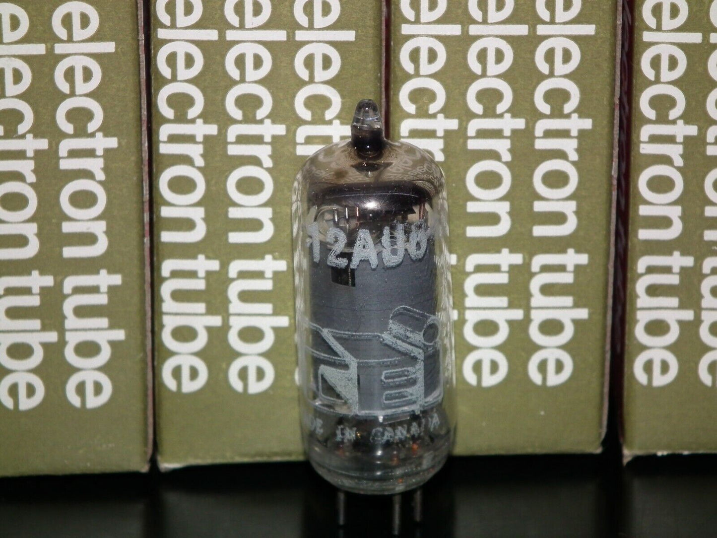 12AU6 CEI Canada NOS NIB Matched Pair HF94
