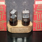 Matched Pair Haltron 12SL7GT NOS NIB Square D Getter old type stem pre WWII