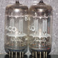 ECC83 Telefunken 12AX7 Matched Pair Smooth plates, diamond bottom, DYNACO USED 1