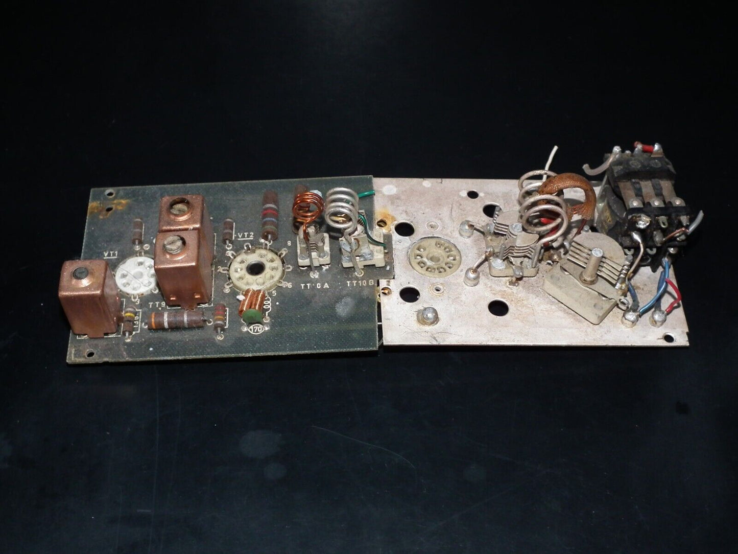 VHF TX Tube Transmitter Module - For Parts - Not working Without tubes - AS IS!